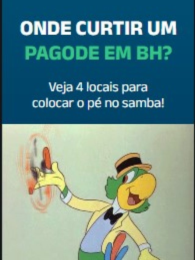 capa web stories - pagode em bh