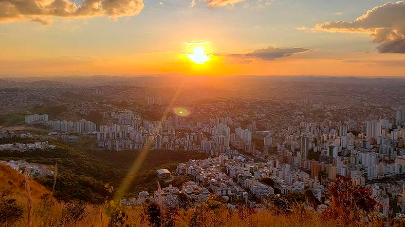 mirante em BH: bairro Buritis