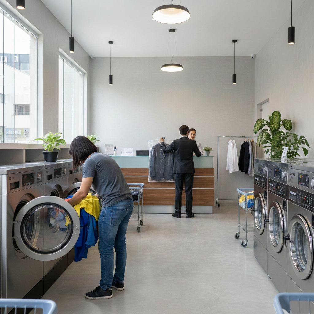 Lavanderia no Buritis