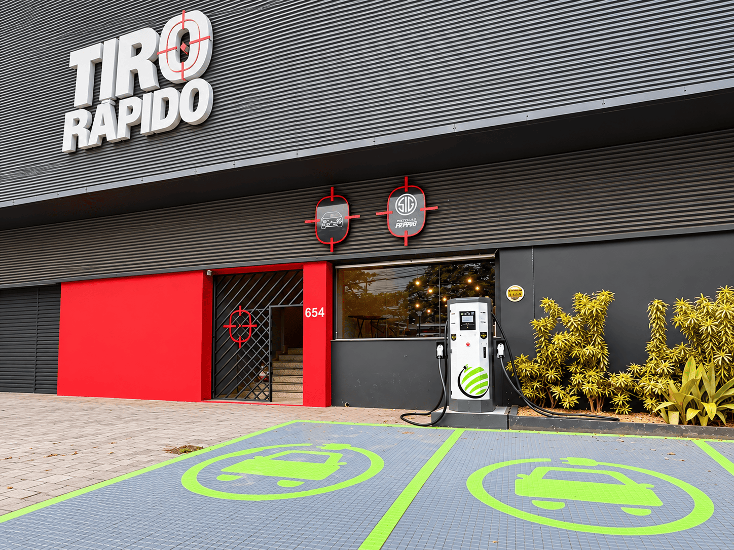 Onde carregar carro elétrico no Buritis, em BH
